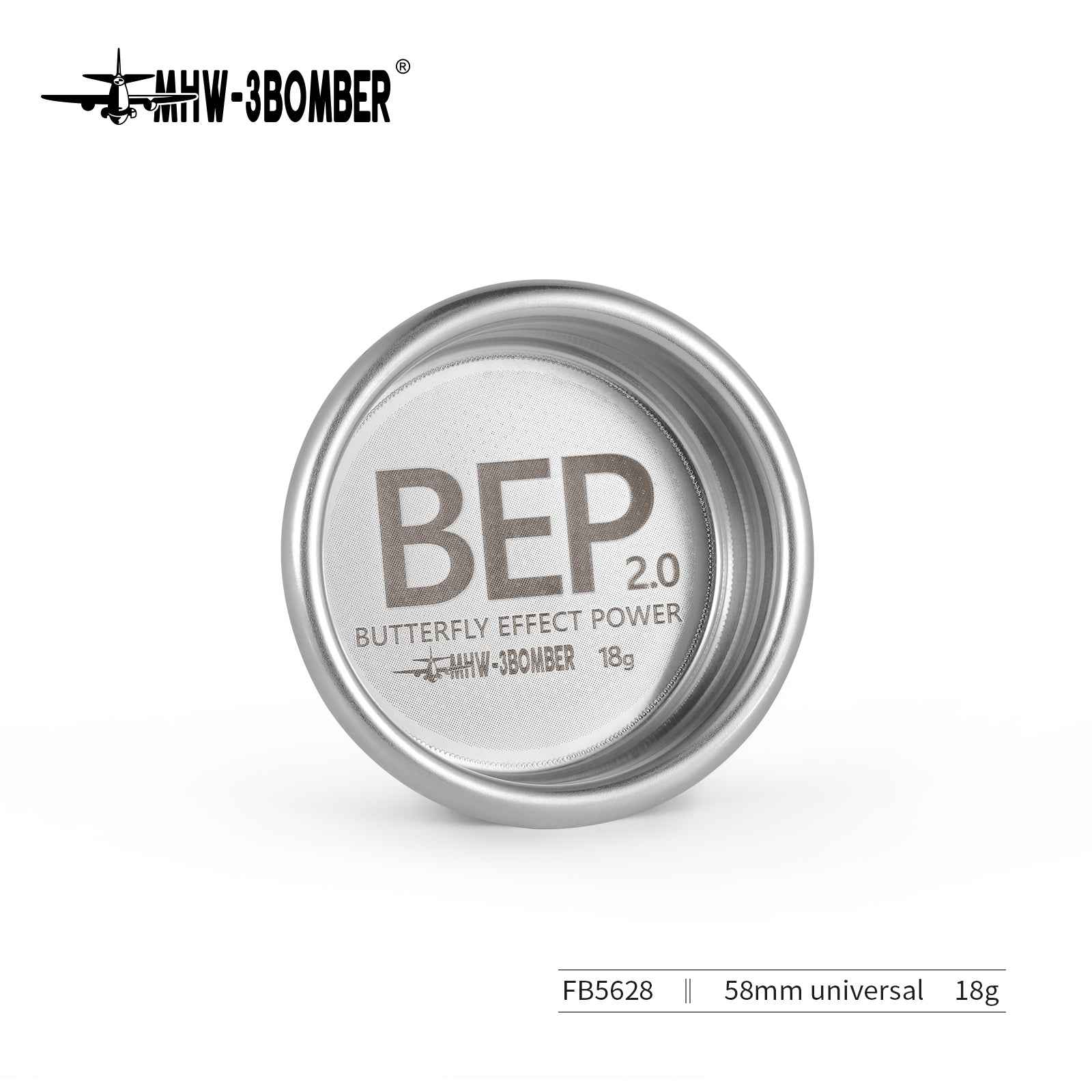 MHW-3Bomber BEP Butterfly Filter Basket 58mm