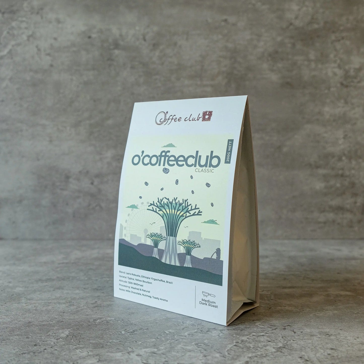 World Edition Series Coffee Beans 200g - O'Coffee Club Classic KL Coffee Club MY