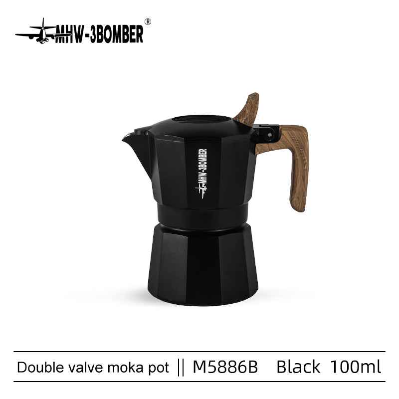 MHW-3Bomber Double Valve Moka Pot 100ml