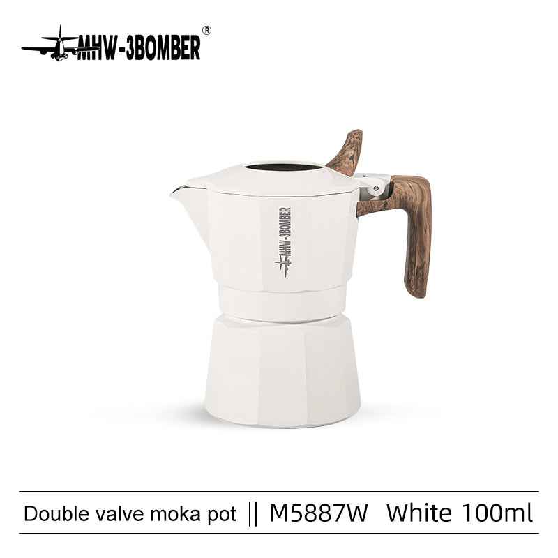 MHW-3Bomber Double Valve Moka Pot 100ml