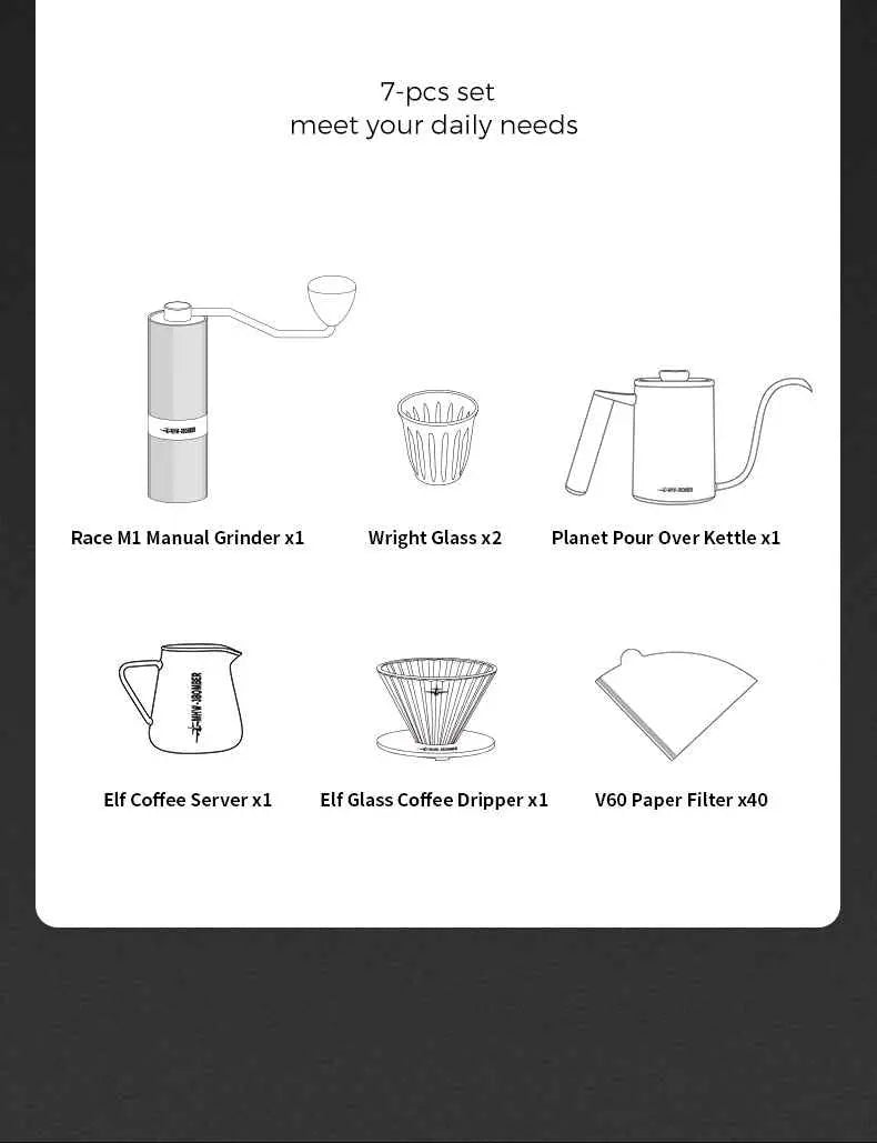 M1 Drip Coffee Pour Over Set
