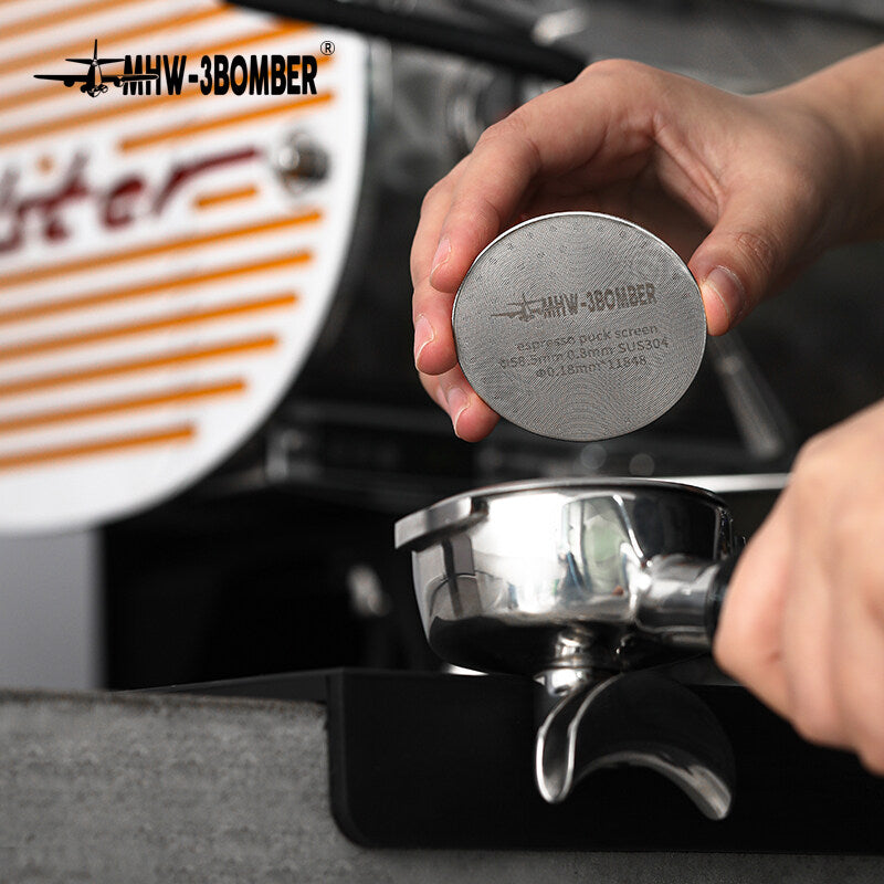 MHW-3Bomber Espresso Puck Screen 58mm