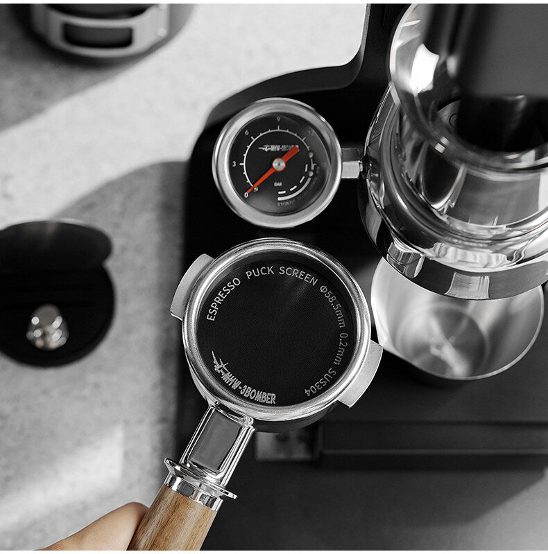 MHW-3Bomber Espresso Puck Screen 58mm