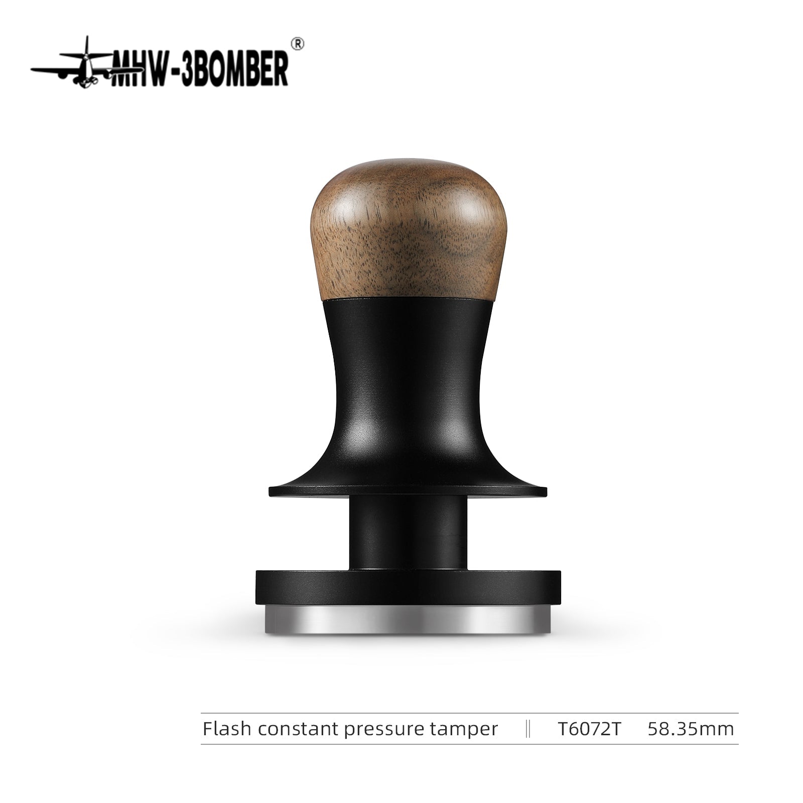 MHW-3Bomber Flash Constant Pressure Tamper 58mm O'Coffee Club Malaysia Store (543046-W)