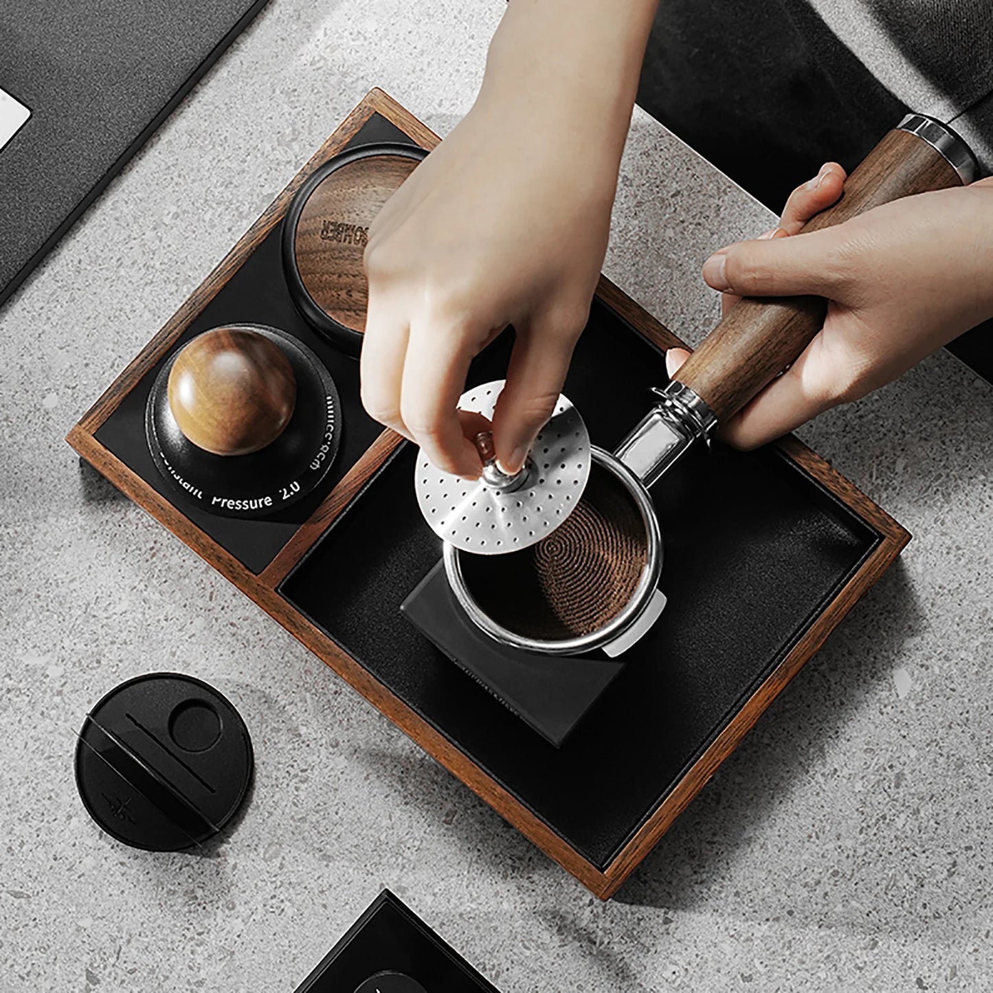 MHW-3Bomber Espresso Puck Screen