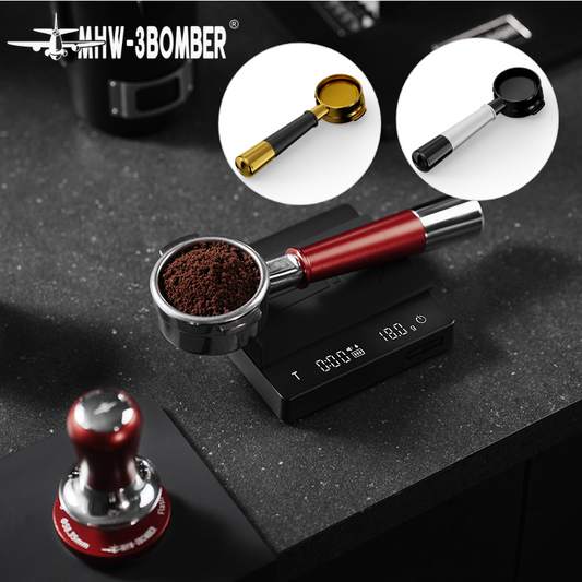 MHW-3Bomber FlowLight Collection Bottomless Portafilter 58mm