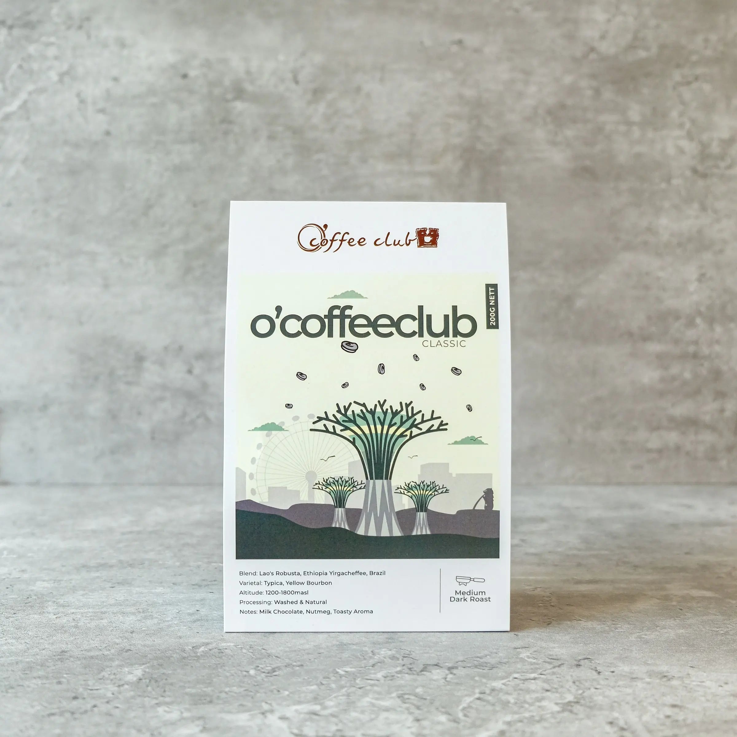 World Edition Series Coffee Beans 200g - O'Coffee Club Classic KL Coffee Club MY