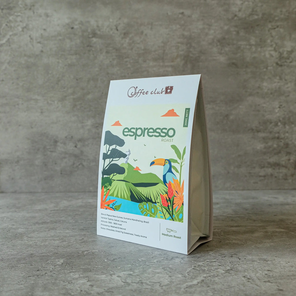World Edition Series Coffee Beans 200g - Espresso Dark Roast KL Coffee Club MY