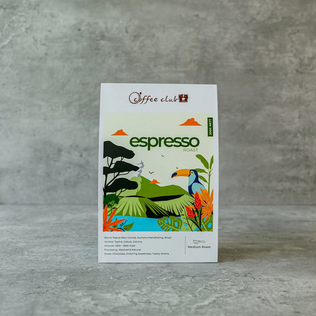 World Edition Series Coffee Beans 200g - Espresso Dark Roast KL Coffee Club MY