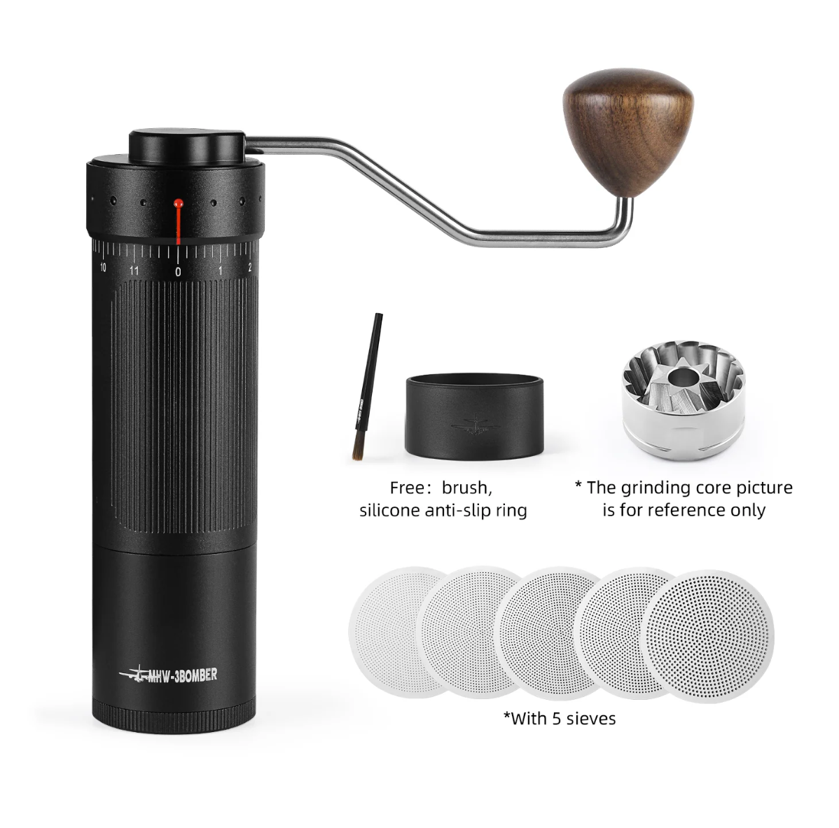 MHW-3Bomber Blade R3 Manual Coffee Grinder O'Coffee Club Lifestyle Store (543046-W / 200101007290)