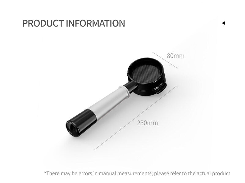 MHW-3Bomber FlowLight Collection Bottomless Portafilter 58mm