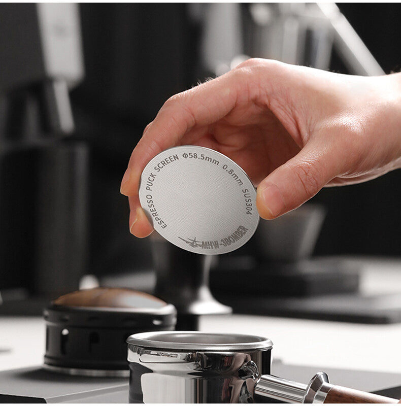 MHW-3Bomber Espresso Puck Screen 58mm