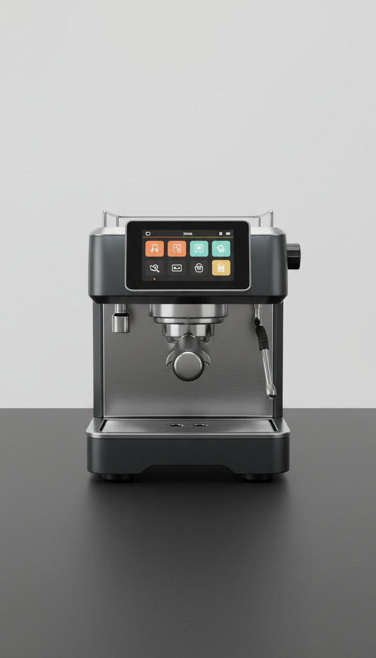 Semi-automatic espresso machine with digital controls O'Coffee Club Lifestyle Store (543046-W / 200101007290)