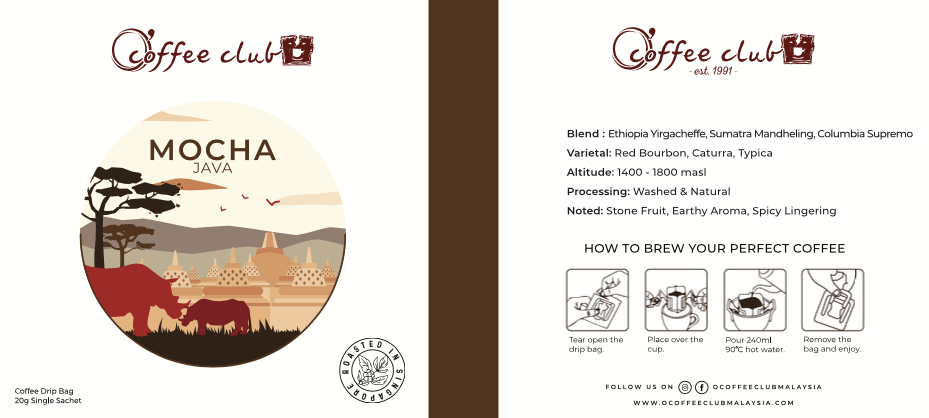 Drip Bag Coffee O'Coffee Club Malaysia Store