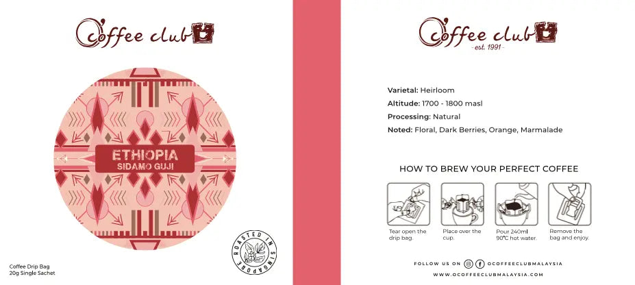 Drip Bag Coffee O'Coffee Club Malaysia Store