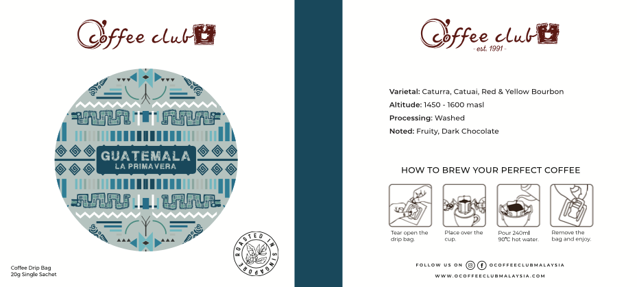 Drip Bag Coffee O'Coffee Club Malaysia Store