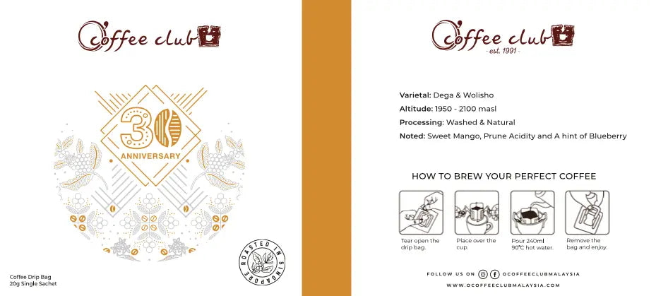 Drip Bag Coffee O'Coffee Club Malaysia Store