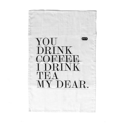 My Dear Tea Towel KL Coffee Club MY